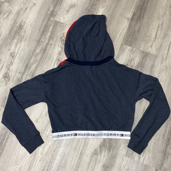 Tommy Hilfiger cropped hoodie with hood - Picture 2 of 3